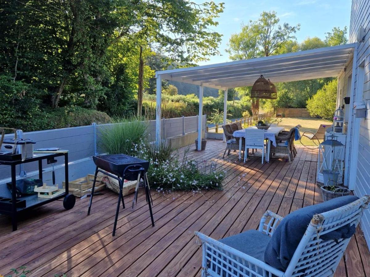 Lodge Avec Vue Sur La Riviere 라니옹 외부 사진