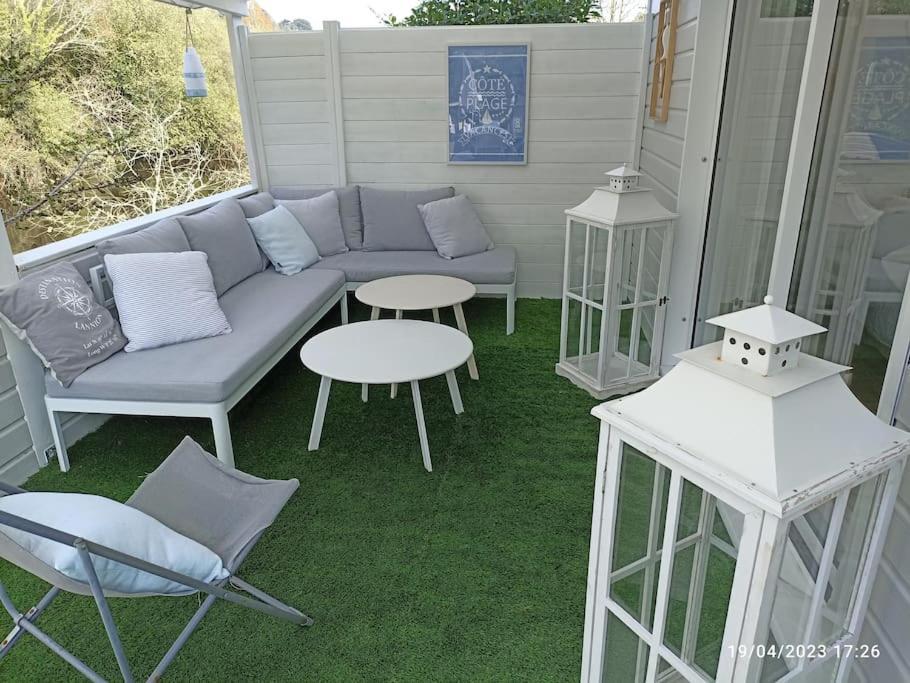 Lodge Avec Vue Sur La Riviere 라니옹 외부 사진